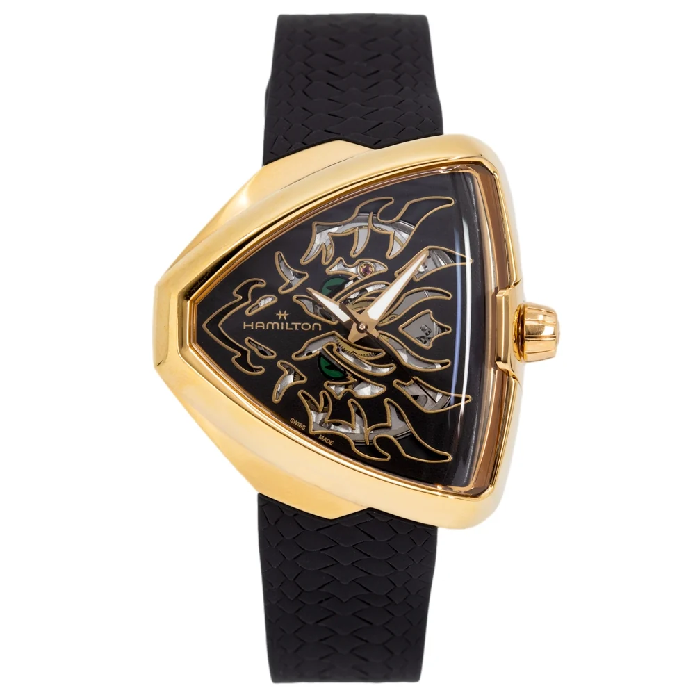 Hamilton Men's H24525332 Ventura Elvis80 Skeleton Auto - Image 2