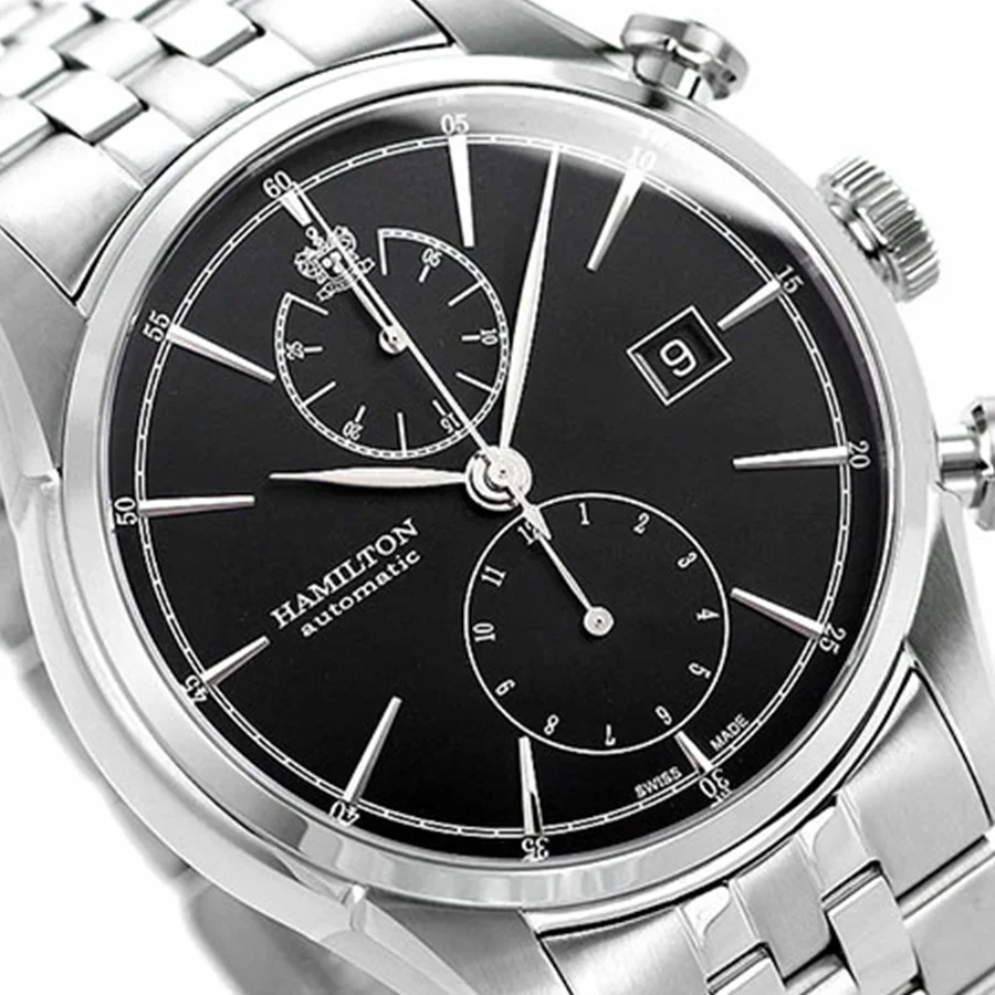 Hamilton Men's H32416131 Spirit Of Liberty Chronograph Watch - Image 2