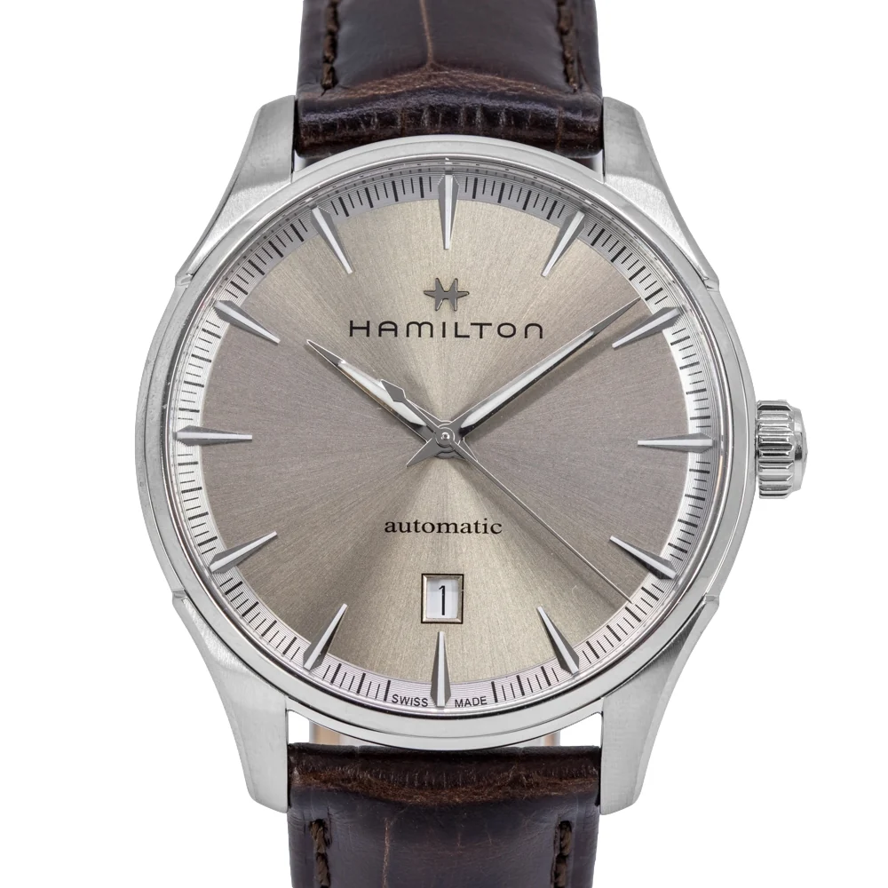 Hamilton Men's H32475520 Jazzmaster Beige Dial Auto Watch - Image 2