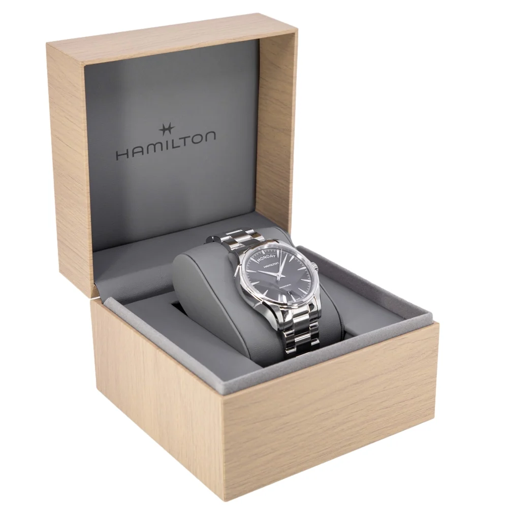 Hamilton Men's H32505131 Jazzmaster Black Dial 40mm Auto - Image 9