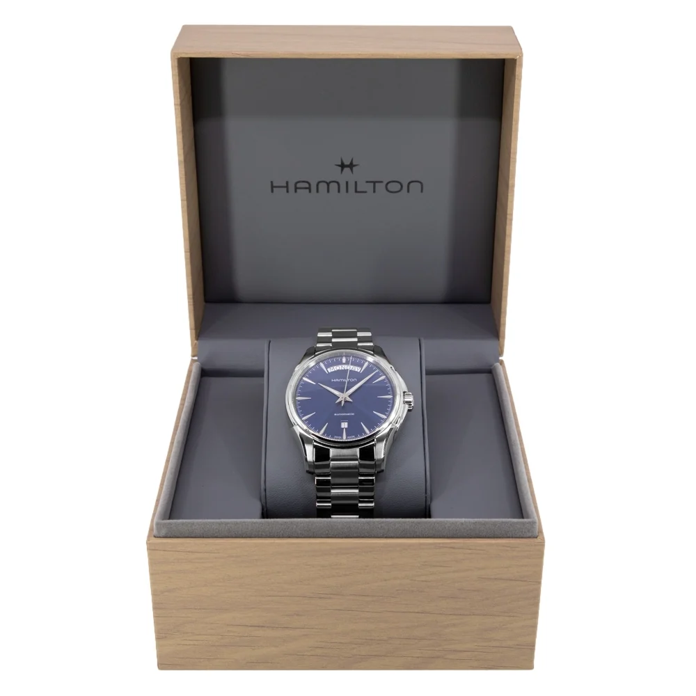 Hamilton Men's H32505141 Jazzmaster Blue Dial Automatic - Image 8
