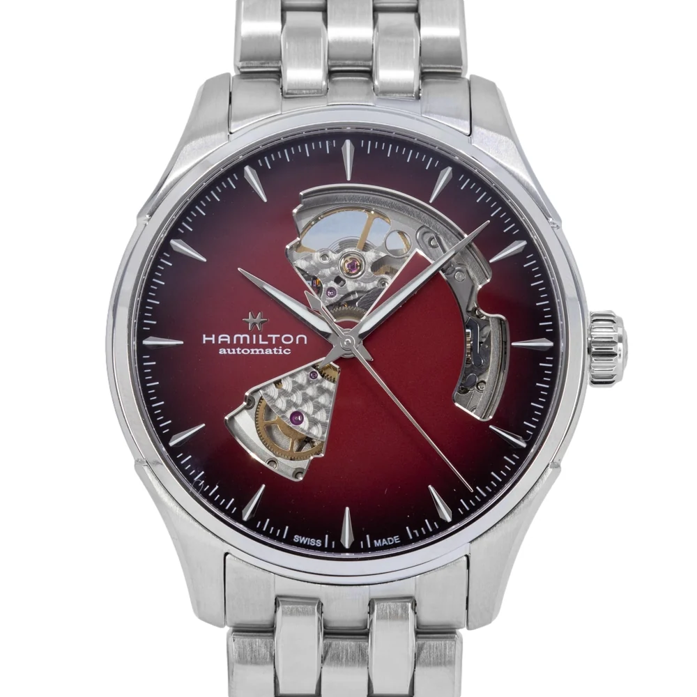 Hamilton Men's H32675170 Jazzmaster Open Heart Automatic - Image 2