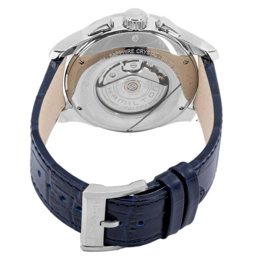 Hamilton Men's H32766643 Jazzmaster Maestro Blue Dial Watch - Image 4