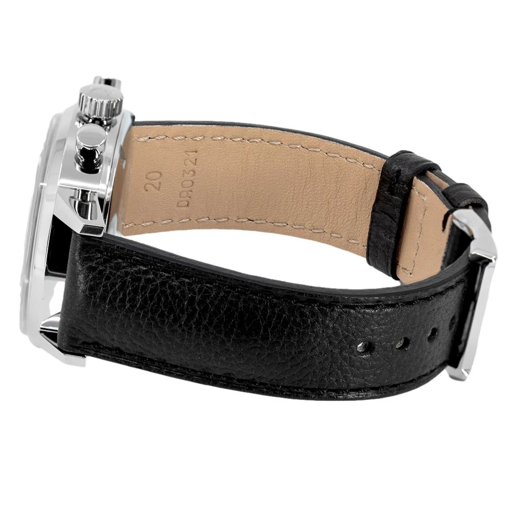 Hamilton Men's H38429730 Intra-Matic Chrono Black Dial Watch - Image 4