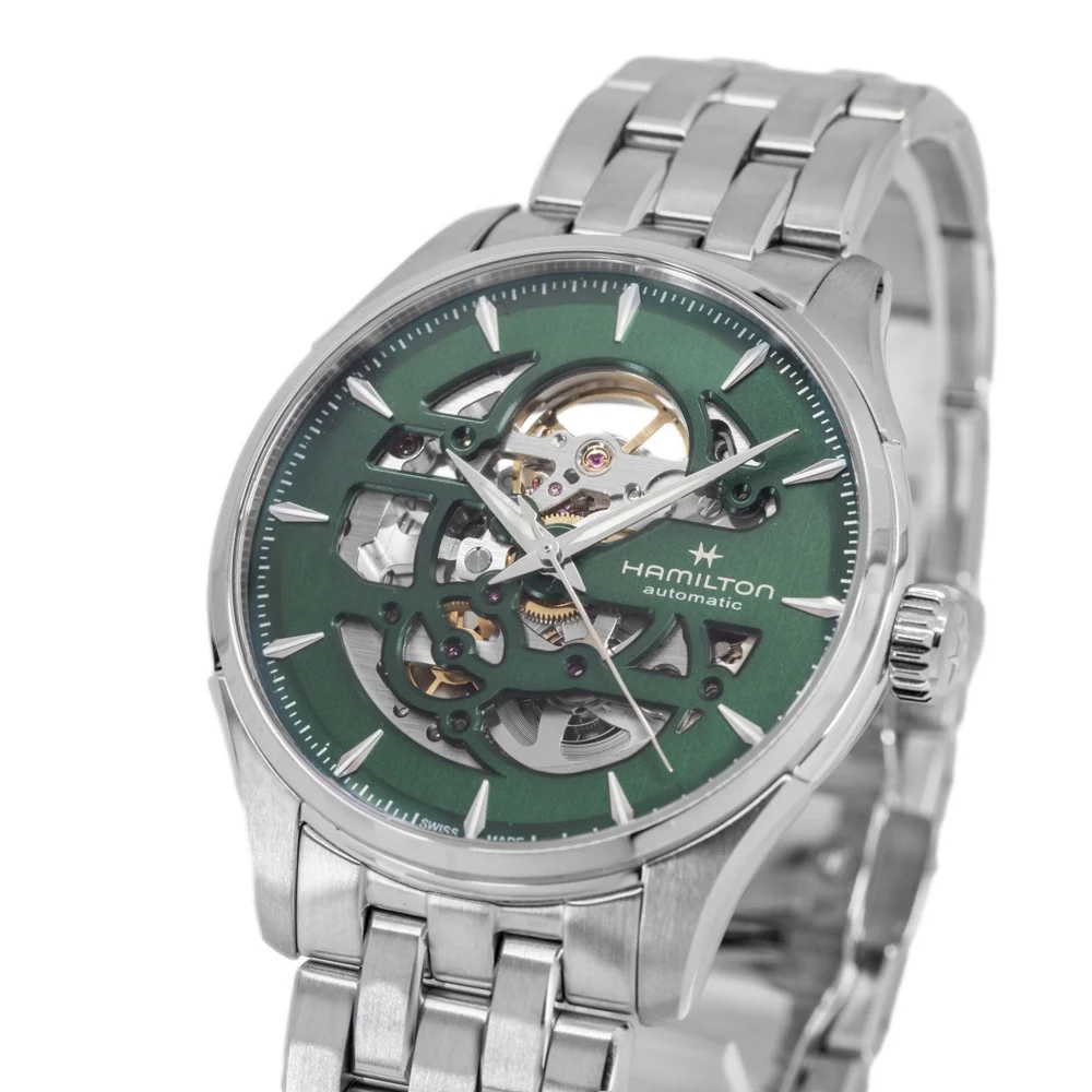 Hamilton Men's H42535160 Jazzmaster Skeleton 40mm Auto - Image 10