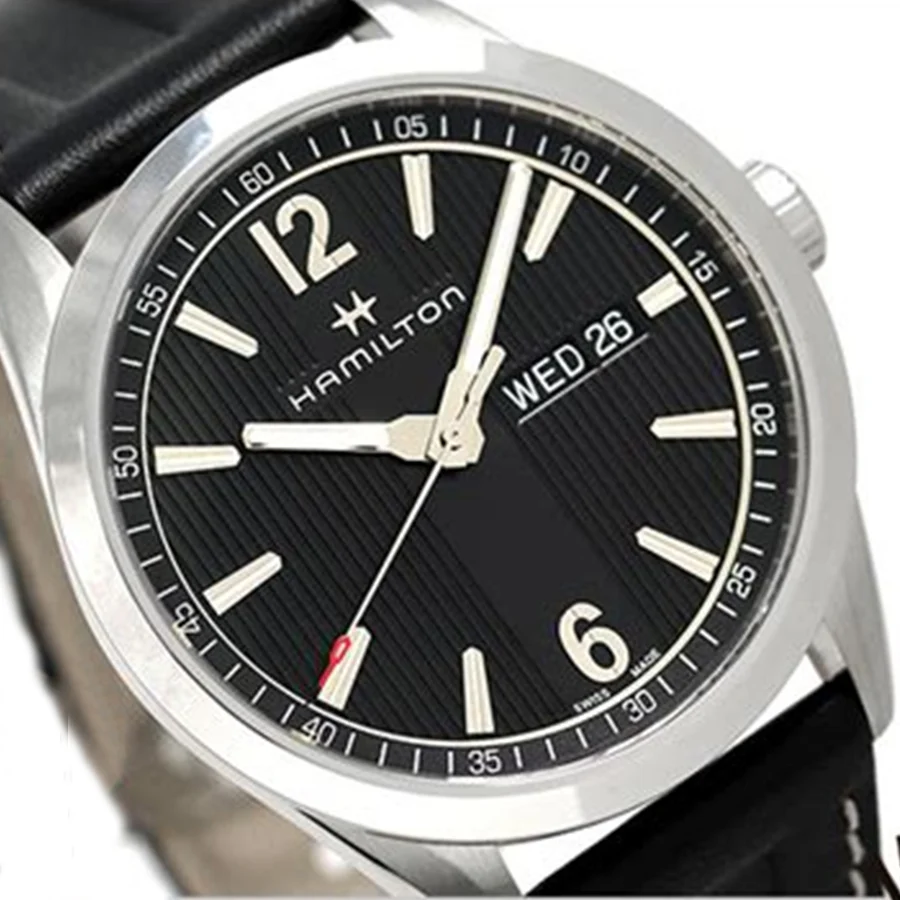 Hamilton Men's H43311735 Broadway Day Date Quartz Watch - Image 3