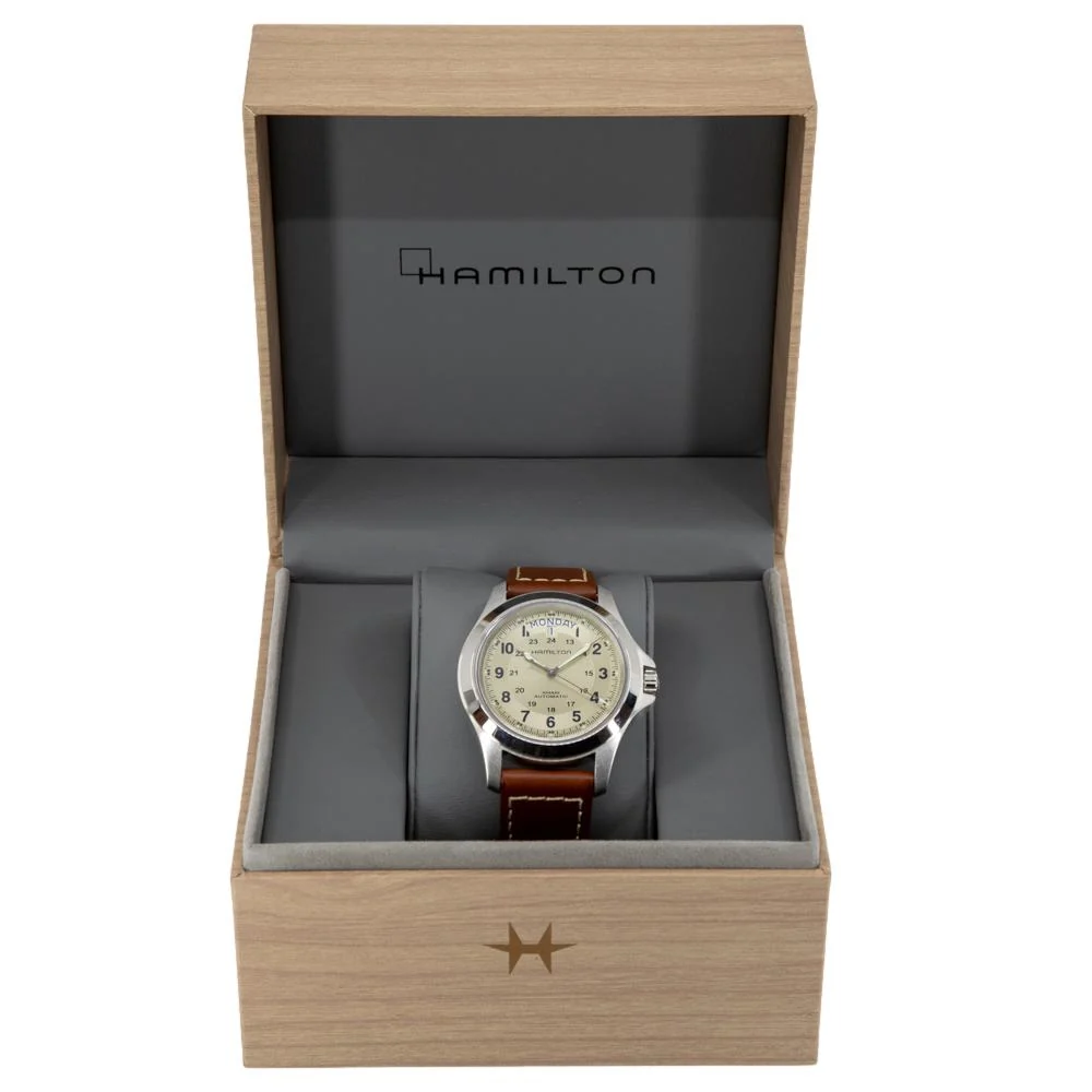 Hamilton Men's H64455523 Khaki Field King Auto Watch - Image 8
