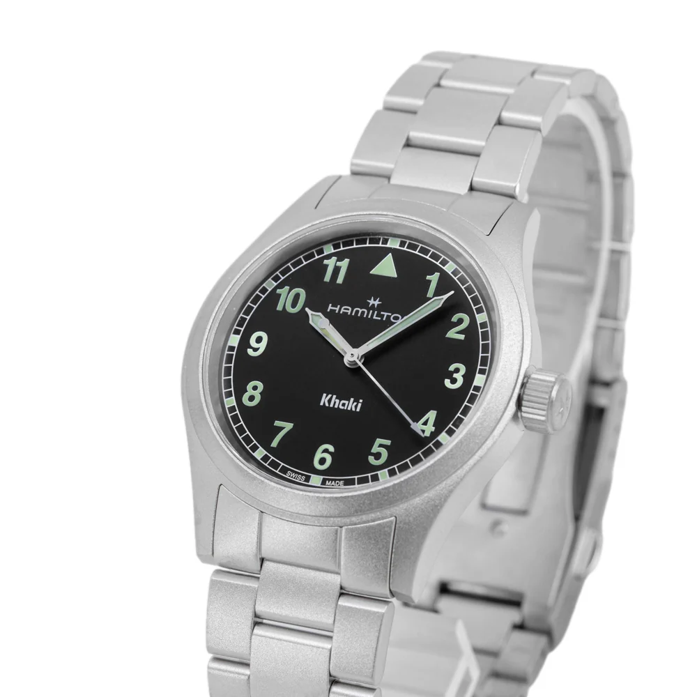 Hamilton Men's H69401130 Khaki Field 38mm Quartz - Image 10