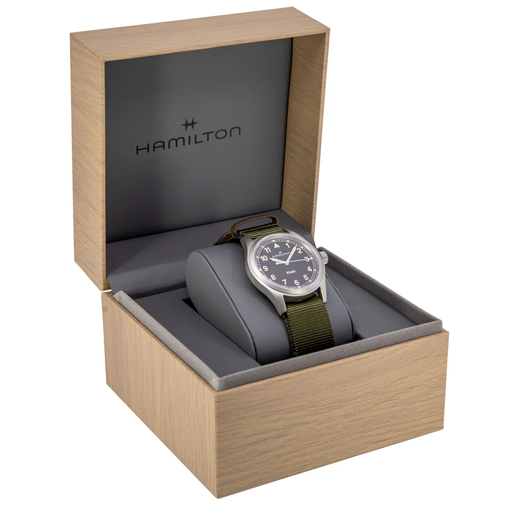 Hamilton Men's H69401930 Khaki Field 38mm Quartz - Image 9