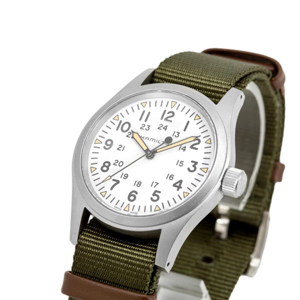Hamilton Men's H69439411 Khaki Field Mechanical Watch - Image 9