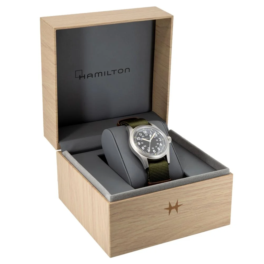 Hamilton Men's H69439931 Khaki Field Watch - Image 8