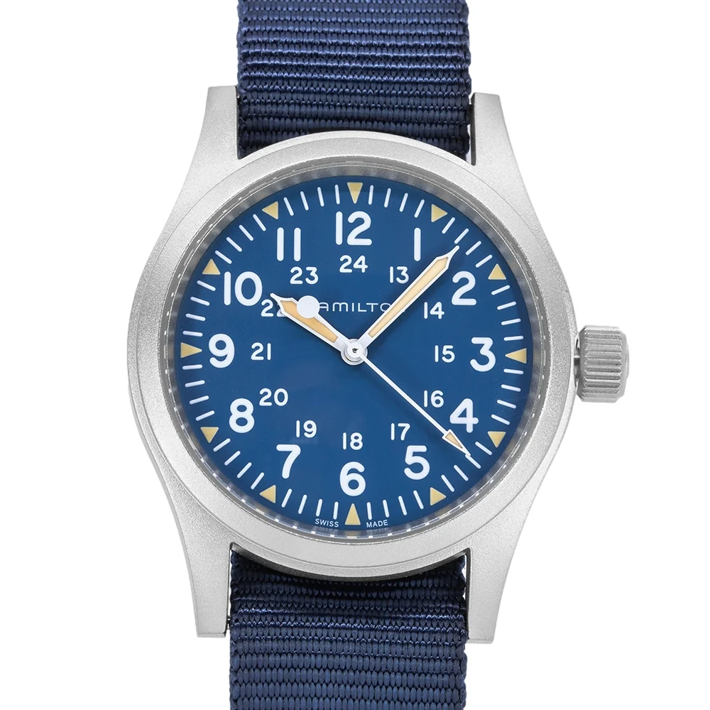 Hamilton Men's H69439940 Khaki Field 38 mm Mechanical - Image 2