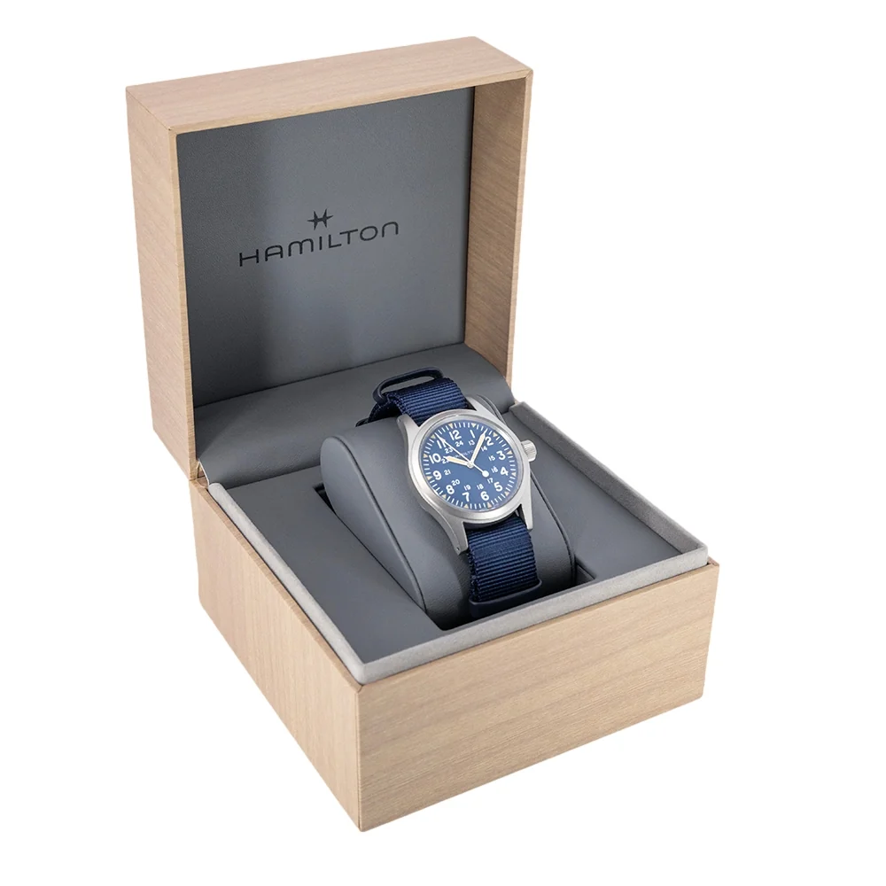 Hamilton Men's H69439940 Khaki Field 38 mm Mechanical - Image 9