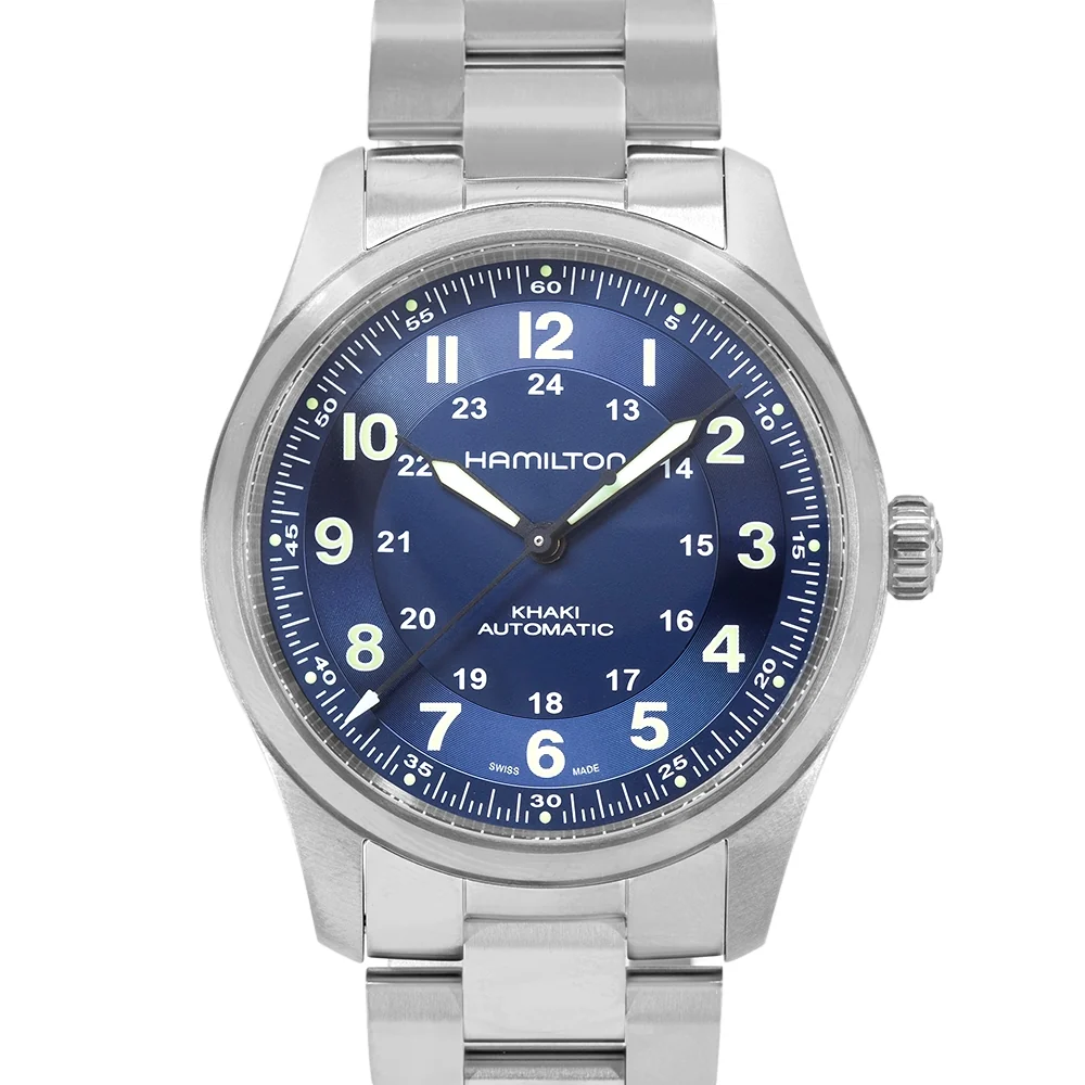 Hamilton Men's H70205140 Khaki Field Titanium Auto - Image 3