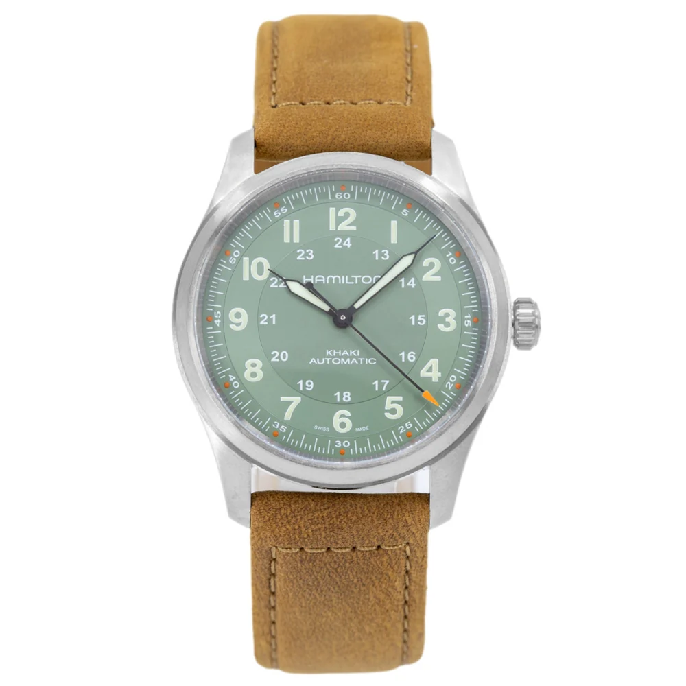 Hamilton Men's H70205860 Khaki Field Titanium Auto - Image 2