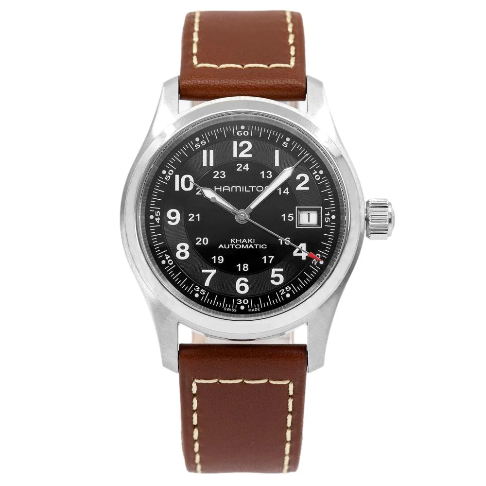 Hamilton Men's H70455533 Khaki Field Watch - Image 2