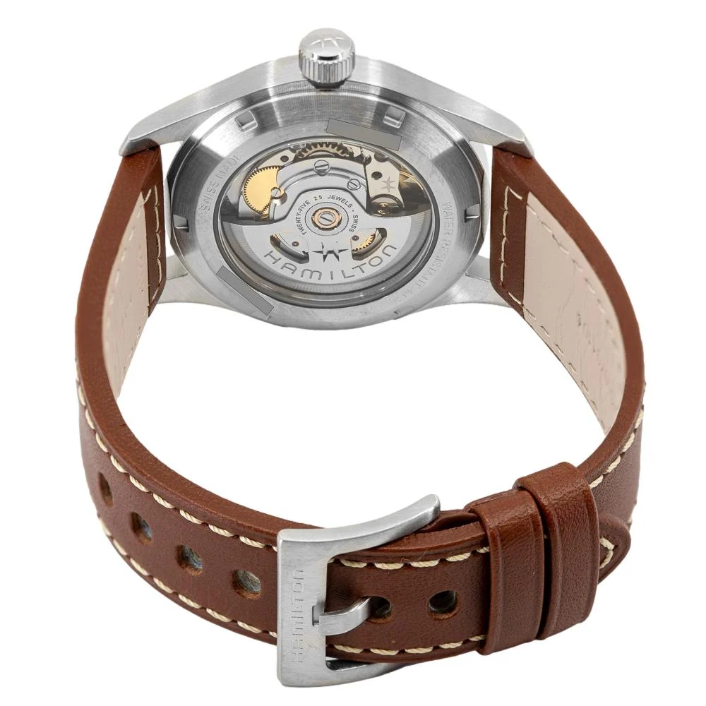 Hamilton Men's H70455533 Khaki Field Watch - Image 4