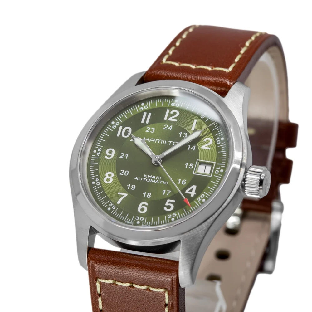 Hamilton Men's H70455560 Khaki Field 38mm Automatic - Image 10