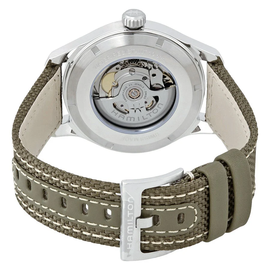 Hamilton Men's H70535081 Khaki Field Day Date Auto Watch - Image 4
