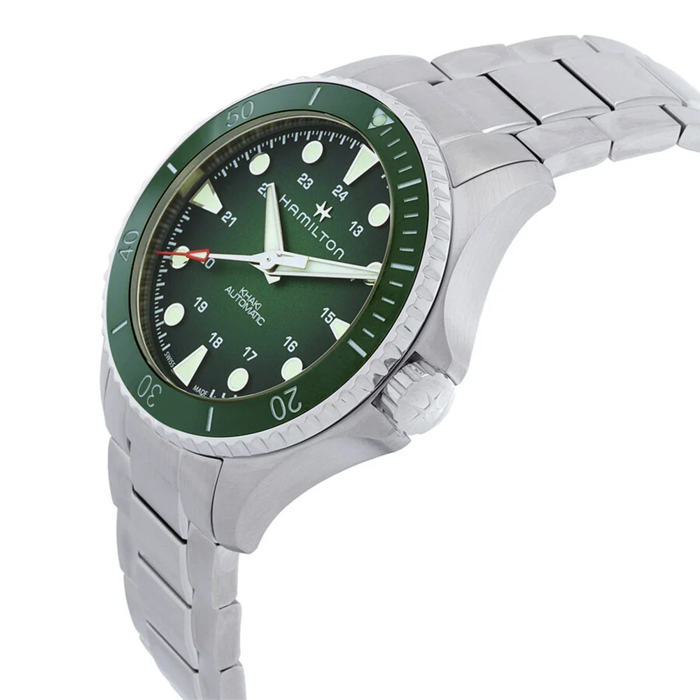 Hamilton Men's H82525160 Khaki Navy Scuba 43mm Auto - Image 2
