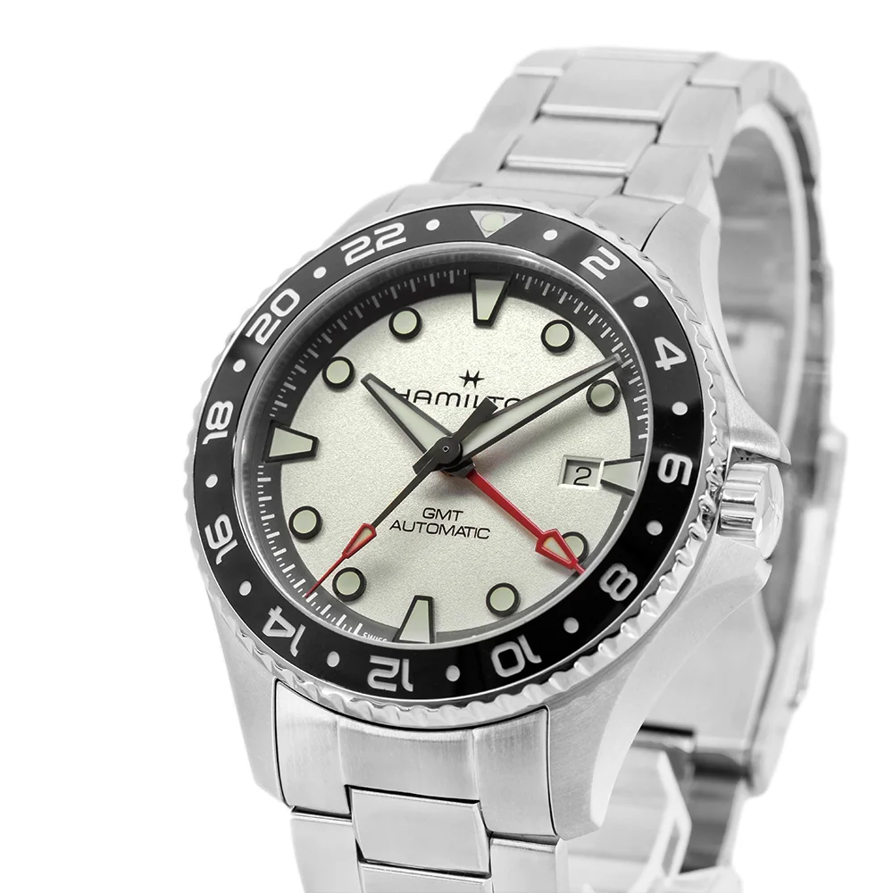 Hamilton Men's H82555150 Khaki Navy Scuba 43mm Automatic GMT - Image 10