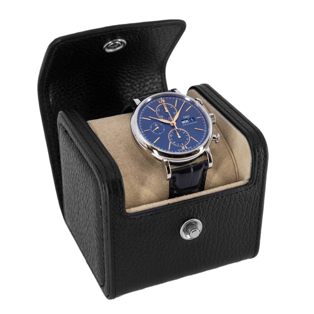 IWC Men's IW391036 Portofino 42mm Blue Dial Auto Chronograph - Image 9