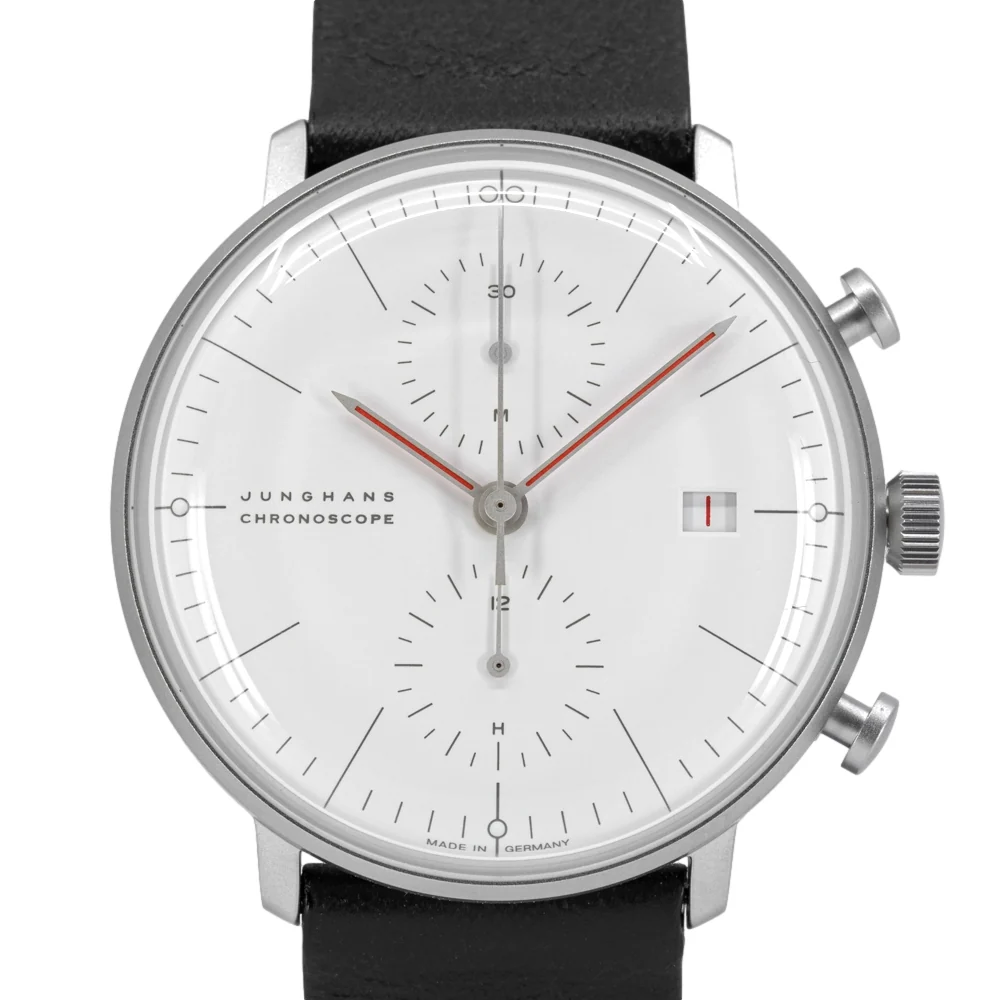 Junghans 27/4303.02  Max Bill Chronoscope Bauhaus Auto - Image 3