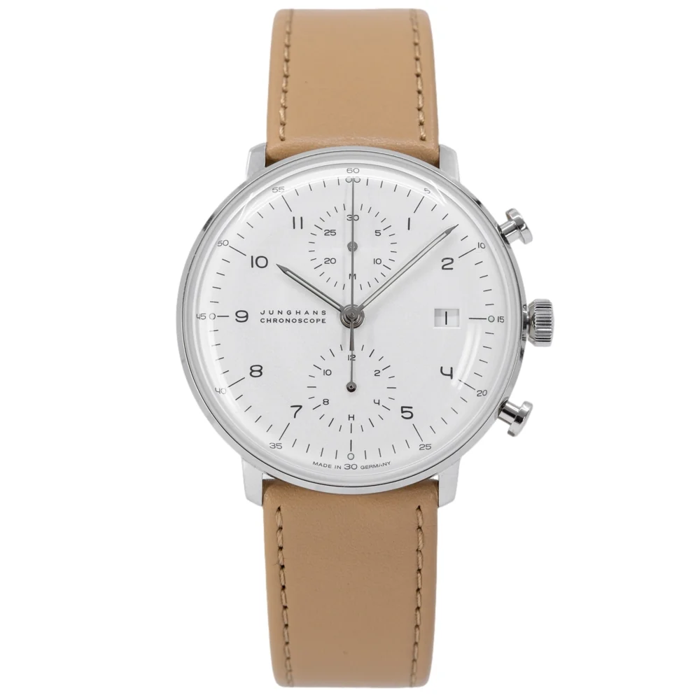 Junghans Men's 27/4502.02 Max Bill Chronoscope Automatic - Image 2