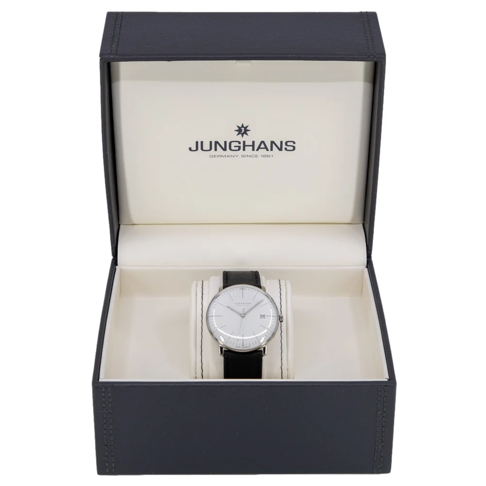 Junghans Men's 59/2020.02 Max Bill MEGA 38mm Solar.. - Image 8