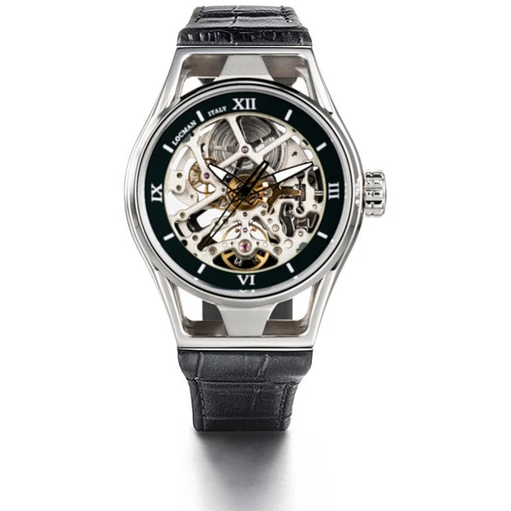 Locman 0538A01S-00BKGYPK Montecristo Automatic Men's Watch