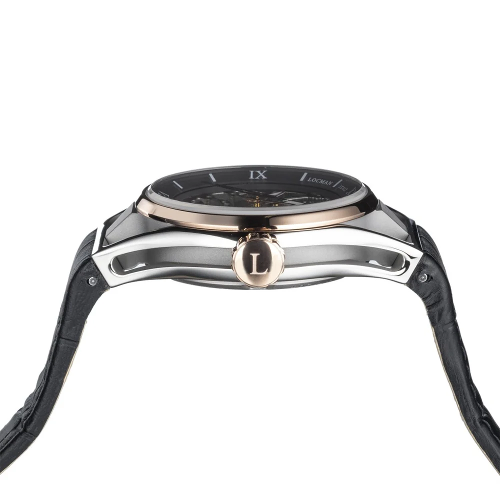 Locman 0538M07S-0RGYGYPK Montecristo Automatic Men's Watch - Image 3