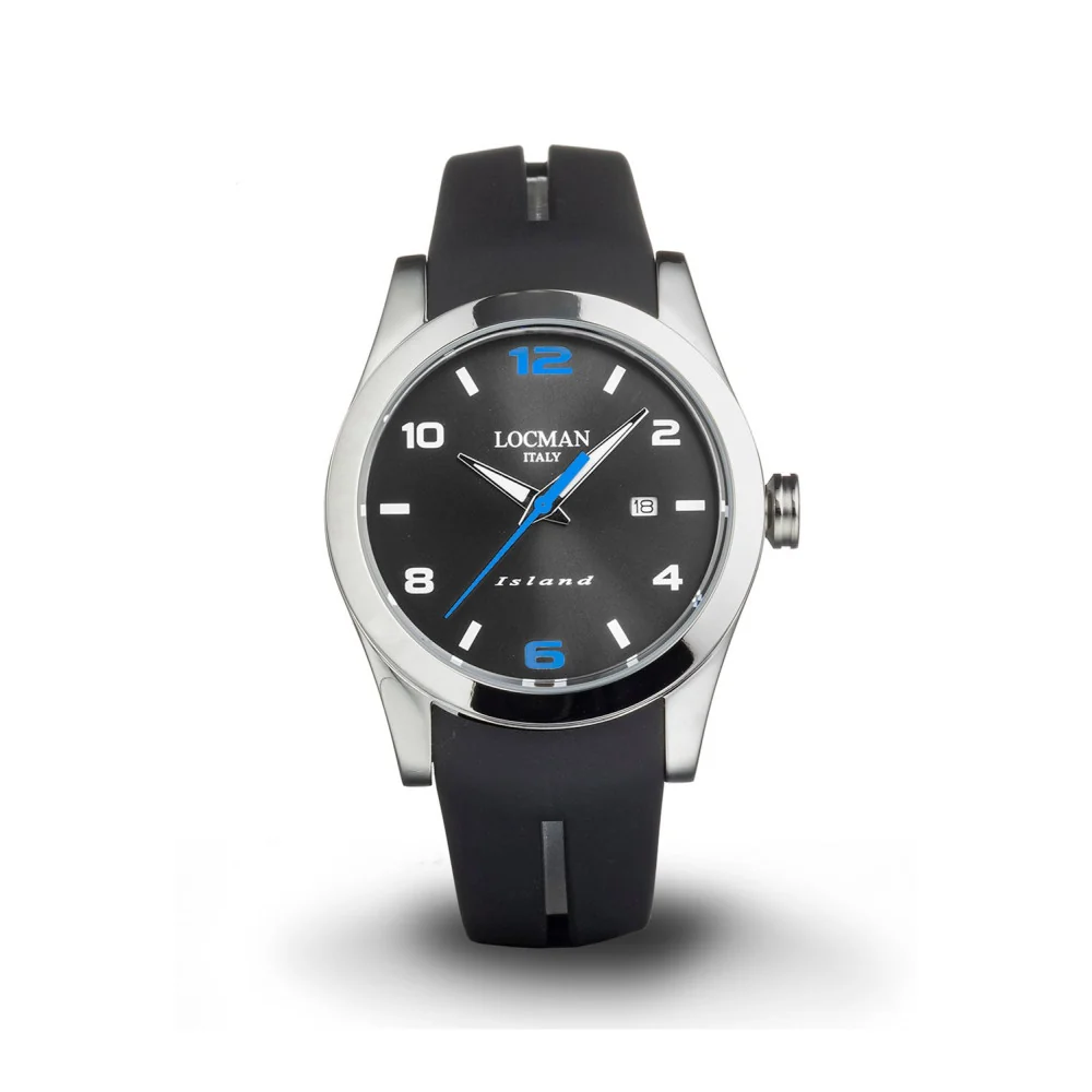 Locman 0613A20S-00ANSKSK Island Quartz Men's Watch