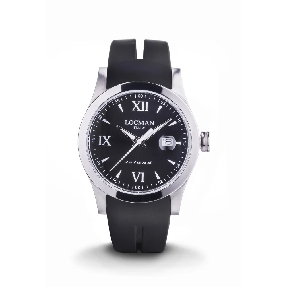 Locman 0614A01-00BKWHSK Island Quartz Men's Watch - Image 2