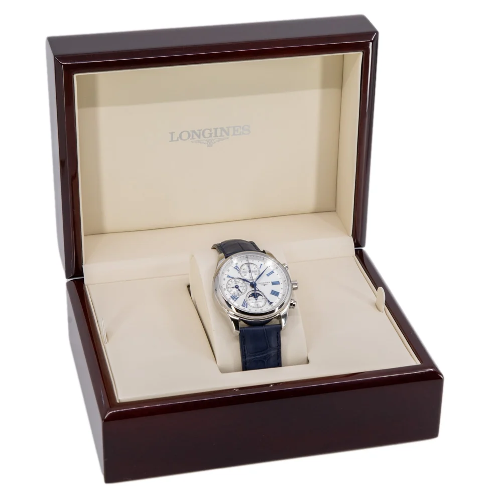 Longines L26734712 Master Collection Chrono Moonphase Automatic Men's Watch - Image 9