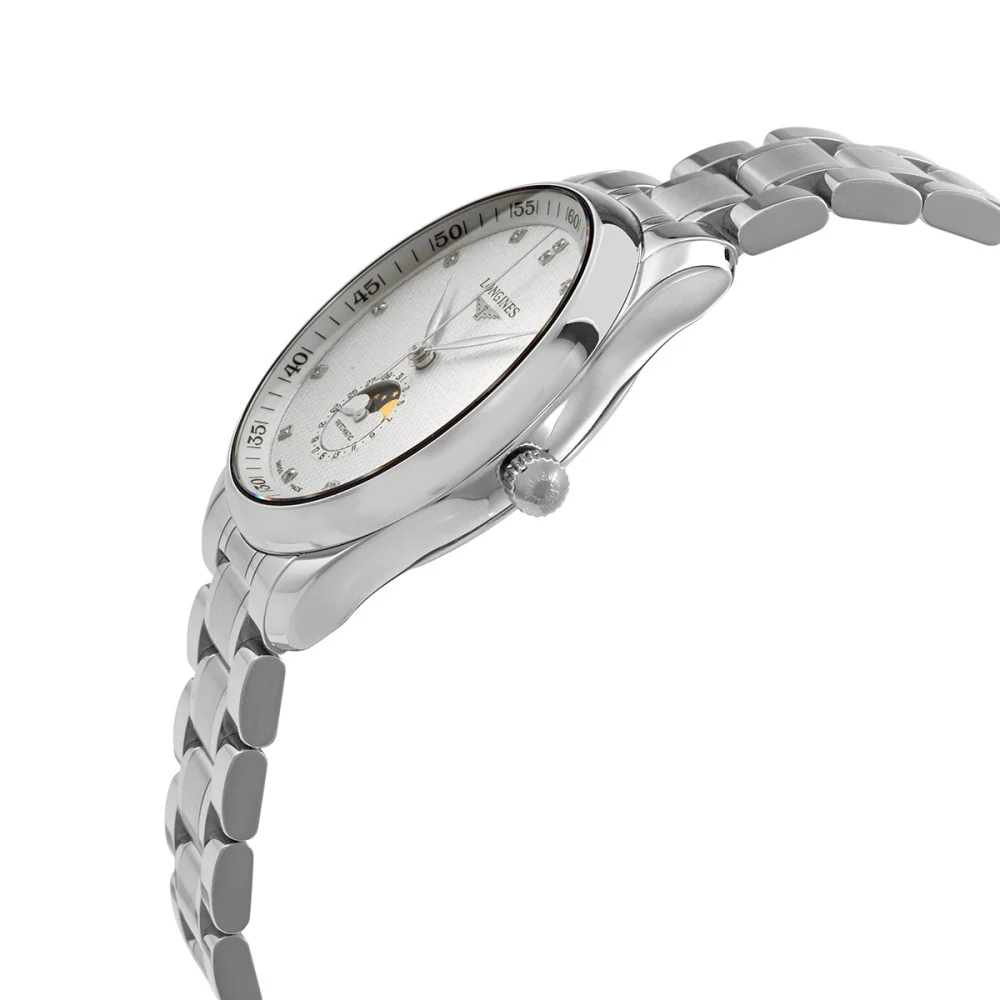 Longines L2.919.4.77.6 Master Collection Moonphase Automatic Men's Watch - Image 3