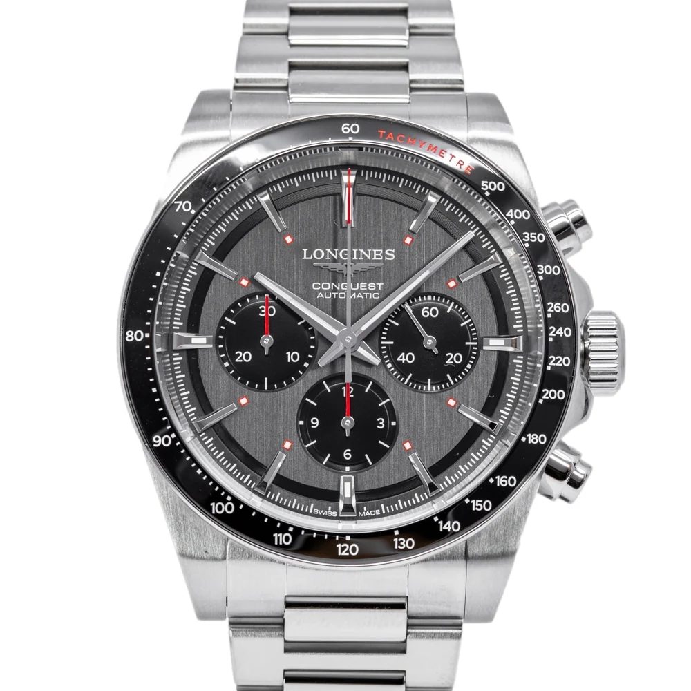 Longines L3.836.4.52.9 Conquest Ski Edition 42mm Chronograph - Image 3