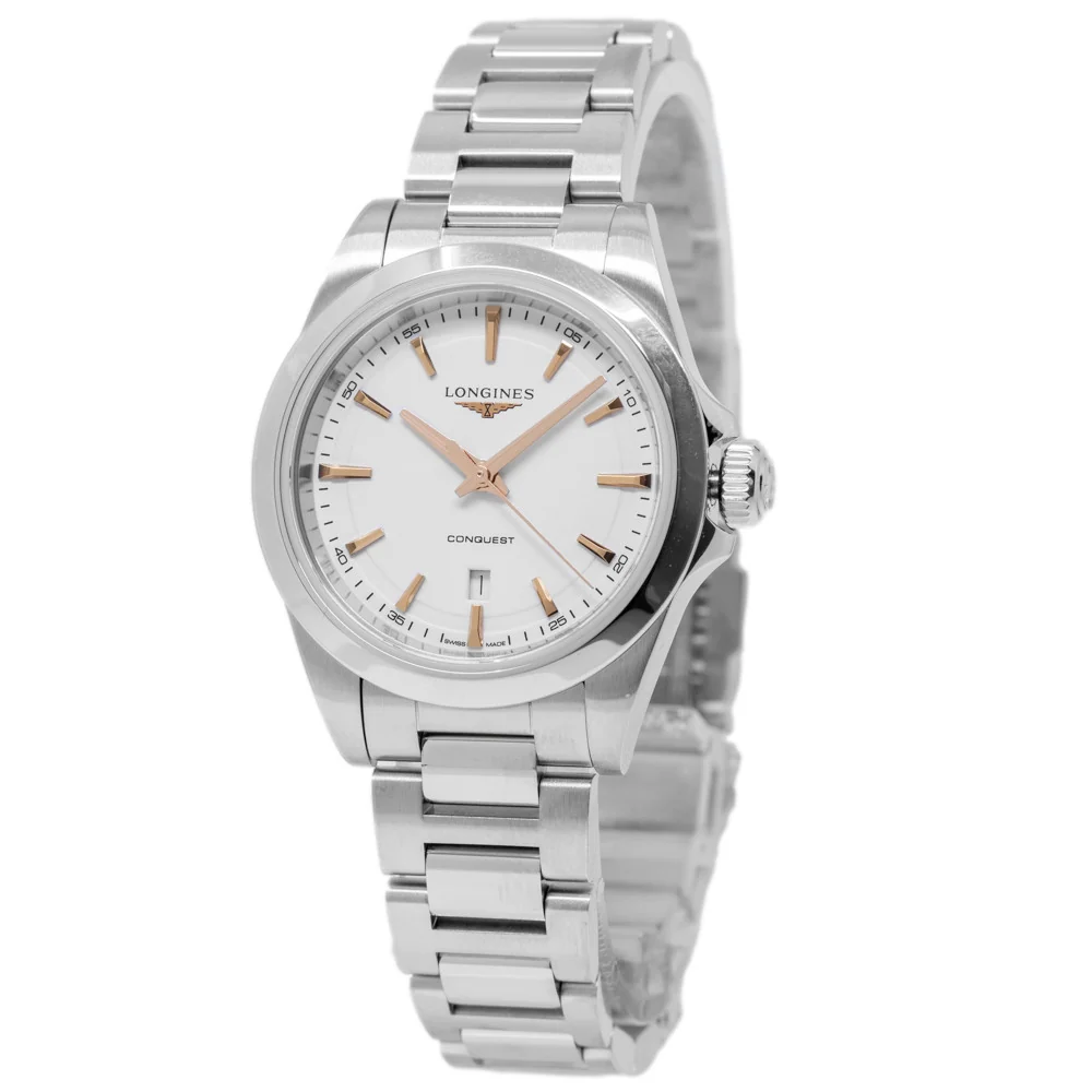 Longines L3.350.4.18.6 Conquest Quartz Men's Watch