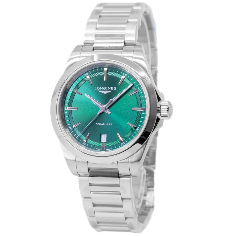 Longines L3.750.4.09.6 Conquest Quartz Men's Watch