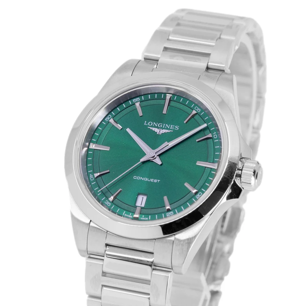 Longines L3.750.4.09.6 Conquest Quartz Men's Watch - Image 4