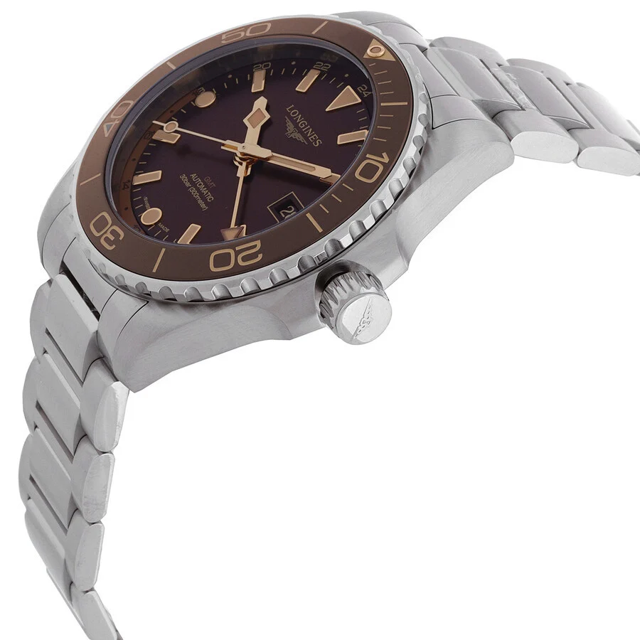 Longines L3.790.4.66.6 Hydroconquest Gmt Automatic Men's Watch - Image 4