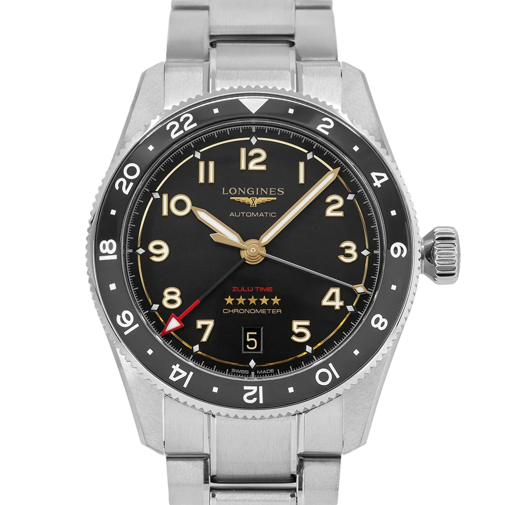 Longines L38021536 Spirit Zulu Time Titanium Automatic Men's Watch - Image 2