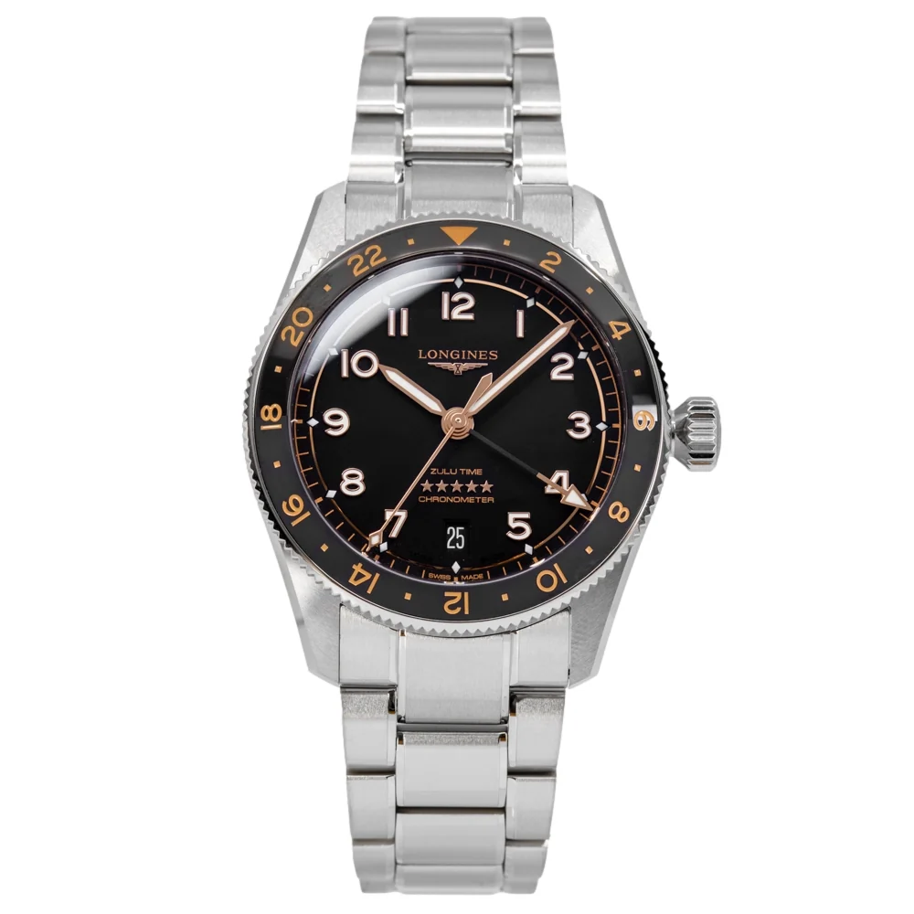 Longines L38024506 Spirit Zulu Time Automatic Men's Watch - Image 3
