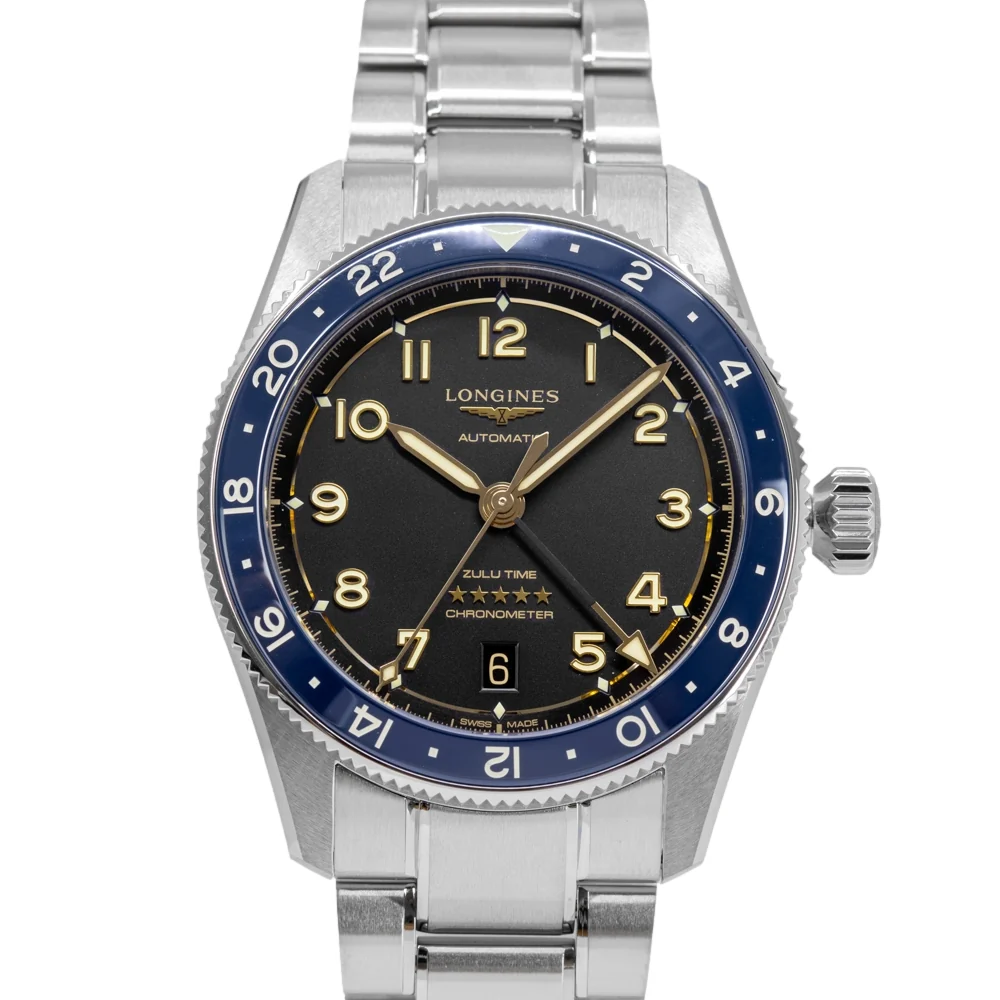 Longines L38024606 Spirit Zulu Time Automatic Men's Watch - Image 2