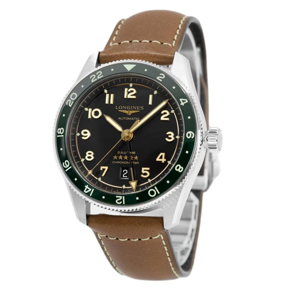 Longines L38124632 Spirit Zulu Time Automatic Men's Watch