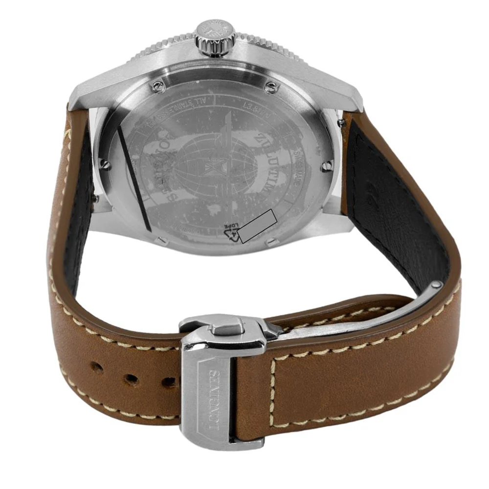 Longines L38124632 Spirit Zulu Time Automatic Men's Watch - Image 5