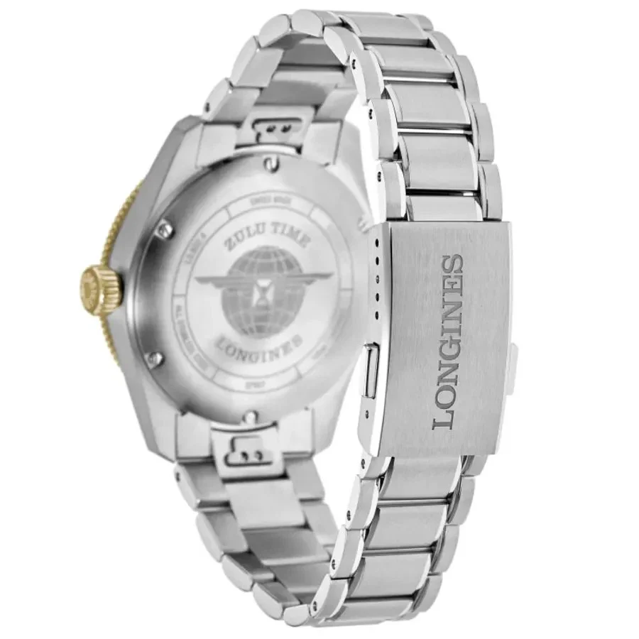 Longines L3.812.5.53.6 Spirit Zulu Time Automatic Zulu Time Men's Watch - Image 3