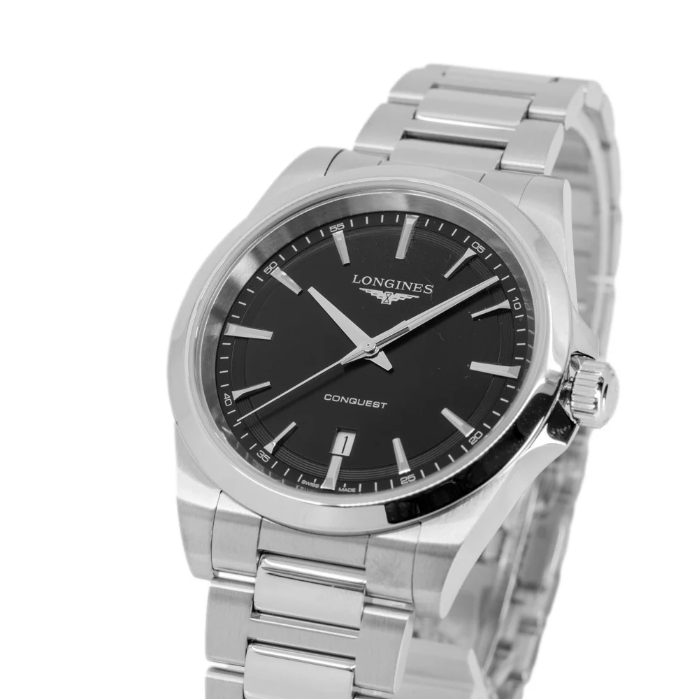 Longines L3.860.4.52.6 Conquest Quartz Men's Watch - Image 4