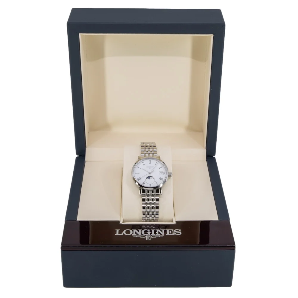 Longines L43304116 Elegant Collection Moonphase Quartz Woman's Watch - Image 8