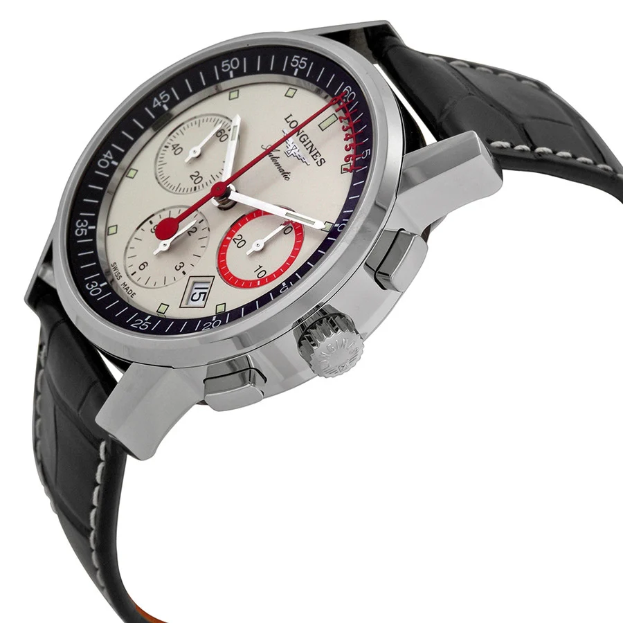 Longines L4.754.4.52.4 Heritage Automatic Men's Watch - Image 3
