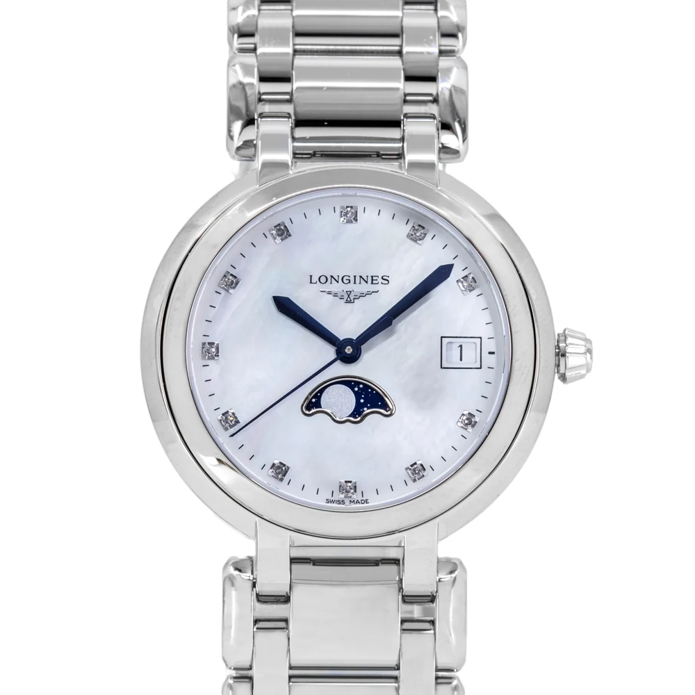 Longines L81164876 Primaluna Moonphase Quartz Woman's Watch - Image 3